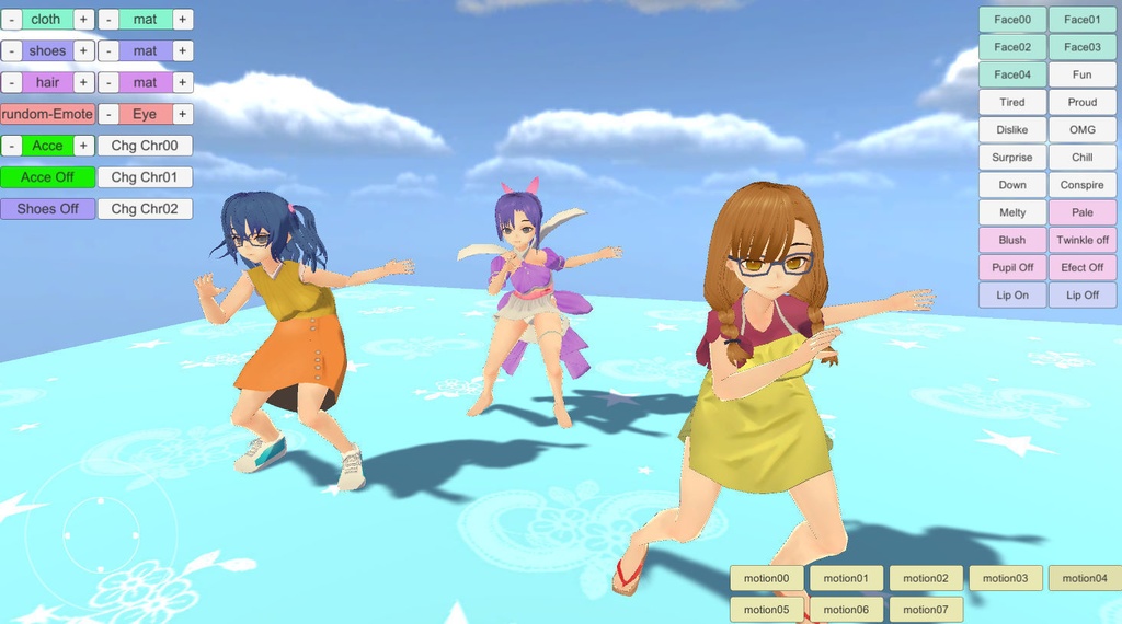 カスタムガール&きせかえシステムfor Unity