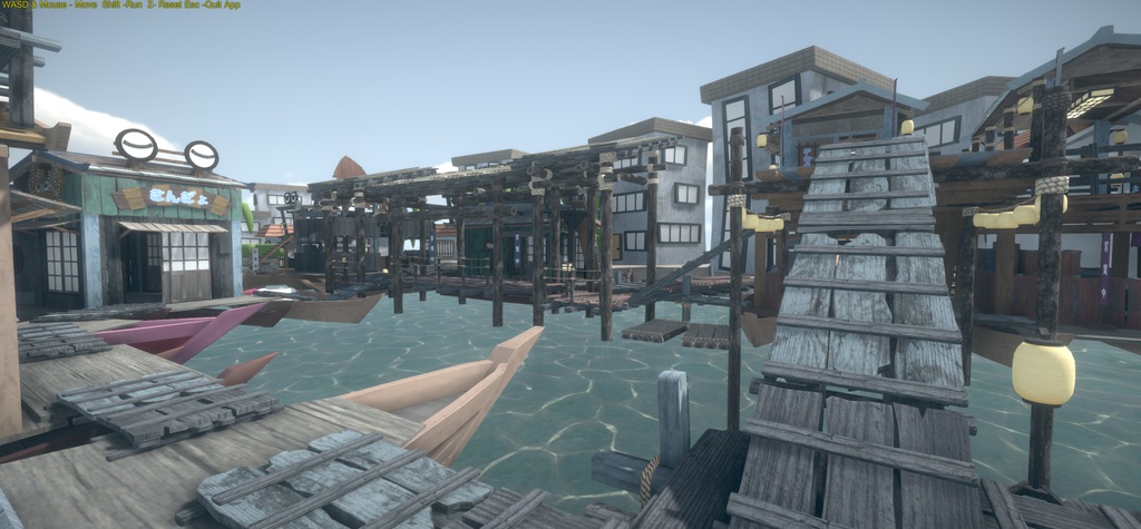 YBoat-屋形船モデルセット