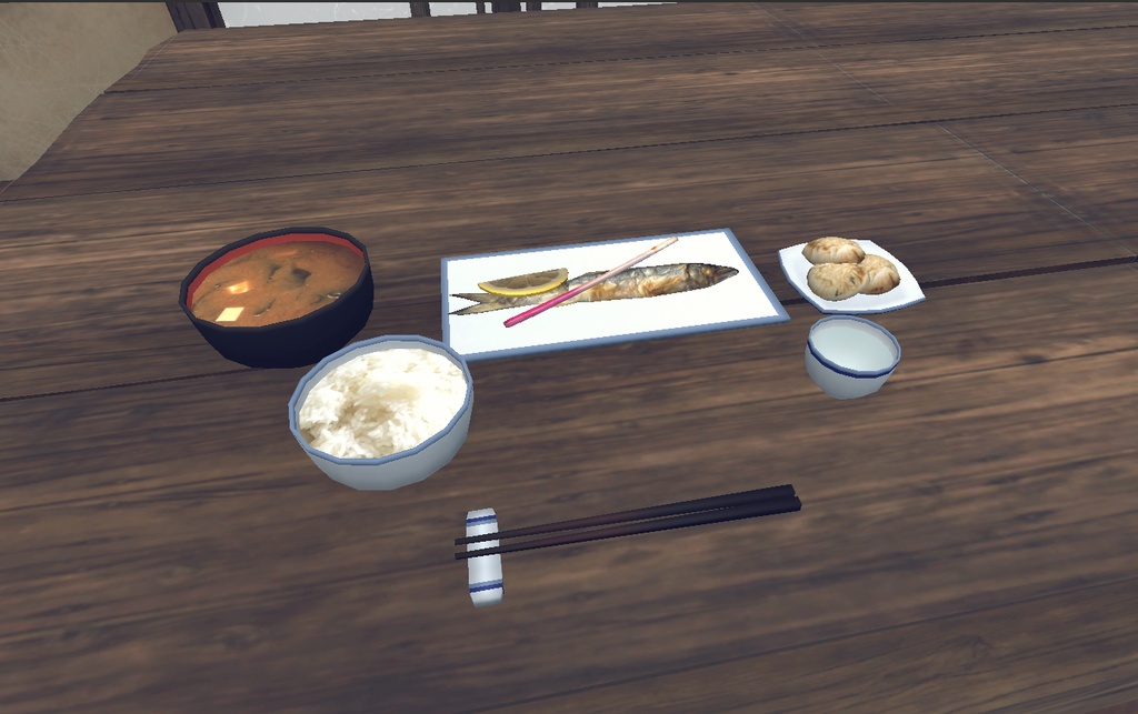 山奥旅館モデルセット