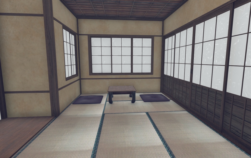 山奥旅館モデルセット