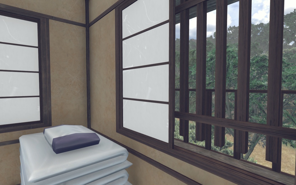 山奥旅館モデルセット