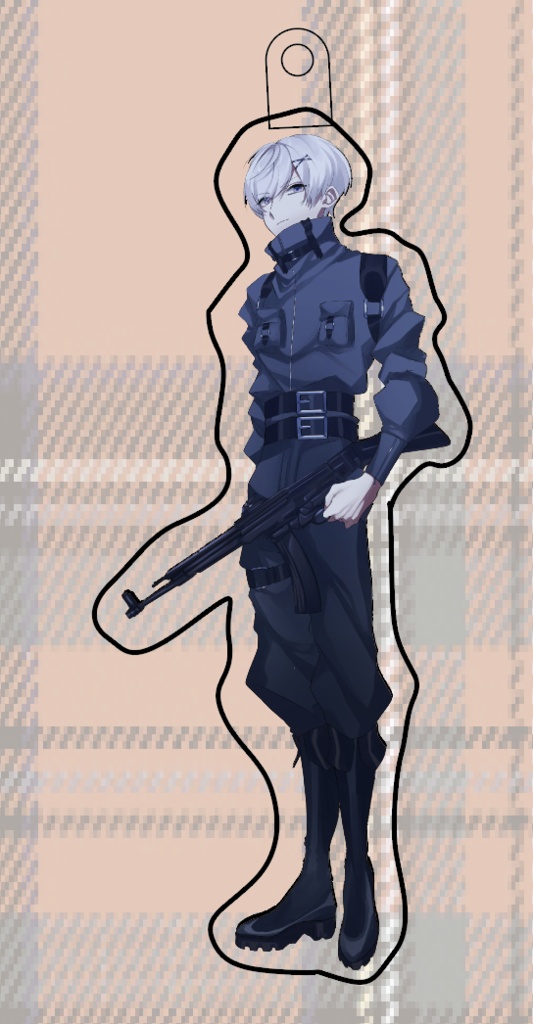 【犯行声明】雪代あおいアクリルキーホルダー