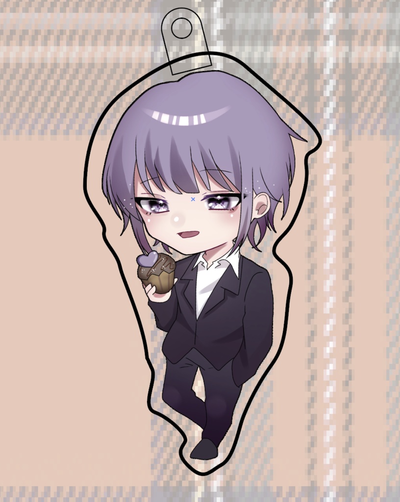 【犯行声明-四犯-】にーとんアクリルキーホルダー