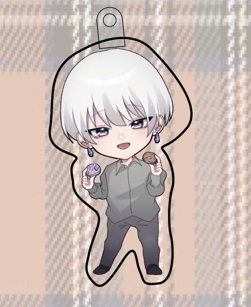 【犯行声明-四犯-】つむぐアクリルキーホルダー