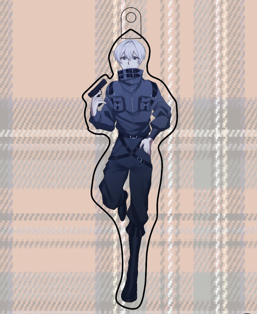 【犯行声明-四犯-】つむぐアクリルキーホルダー