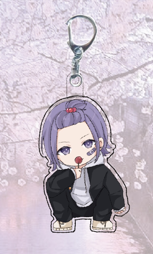 【犯行声明-伍犯-】楪アクリルキーホルダー