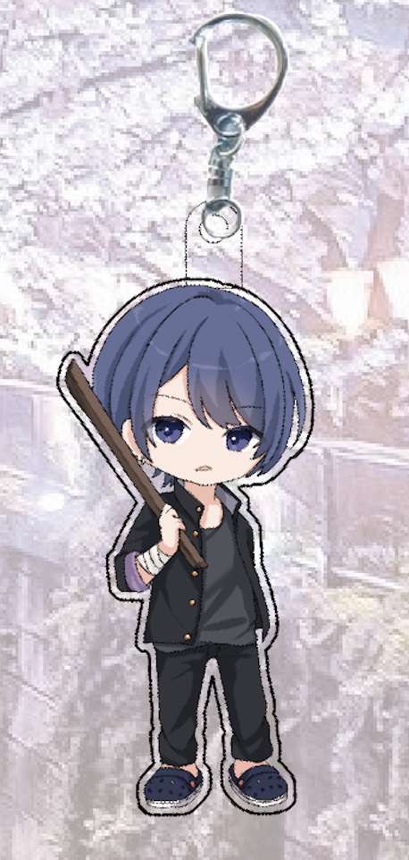 【犯行声明-伍犯-】ねすアクリルキーホルダー