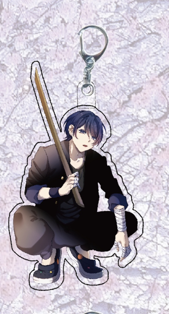 【犯行声明-伍犯-】ねすアクリルキーホルダー