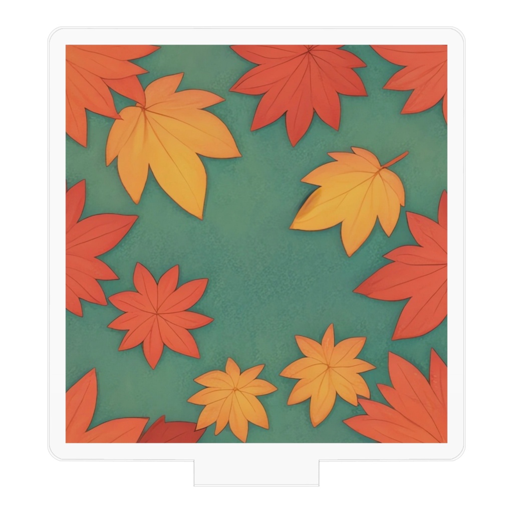 【日本の四季シリーズ】秋・紅葉のアクリルフィギュア