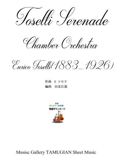 「嘆きのセレナーデ」小編成管弦楽