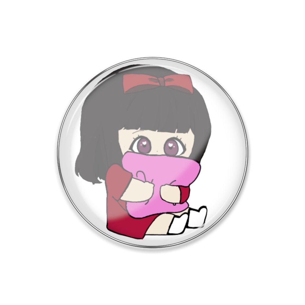 ピンバッジ お座りver.