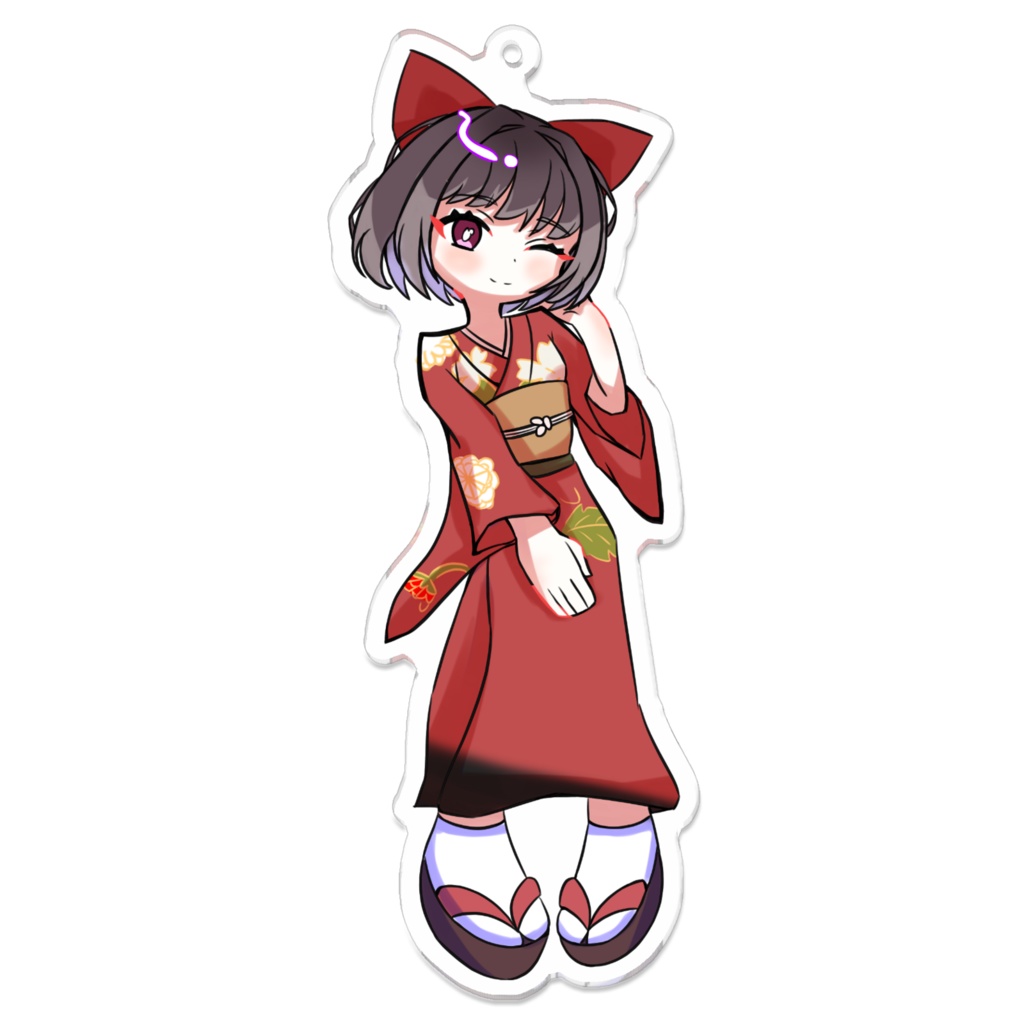 アクリルキーホルダー ウィンクver.