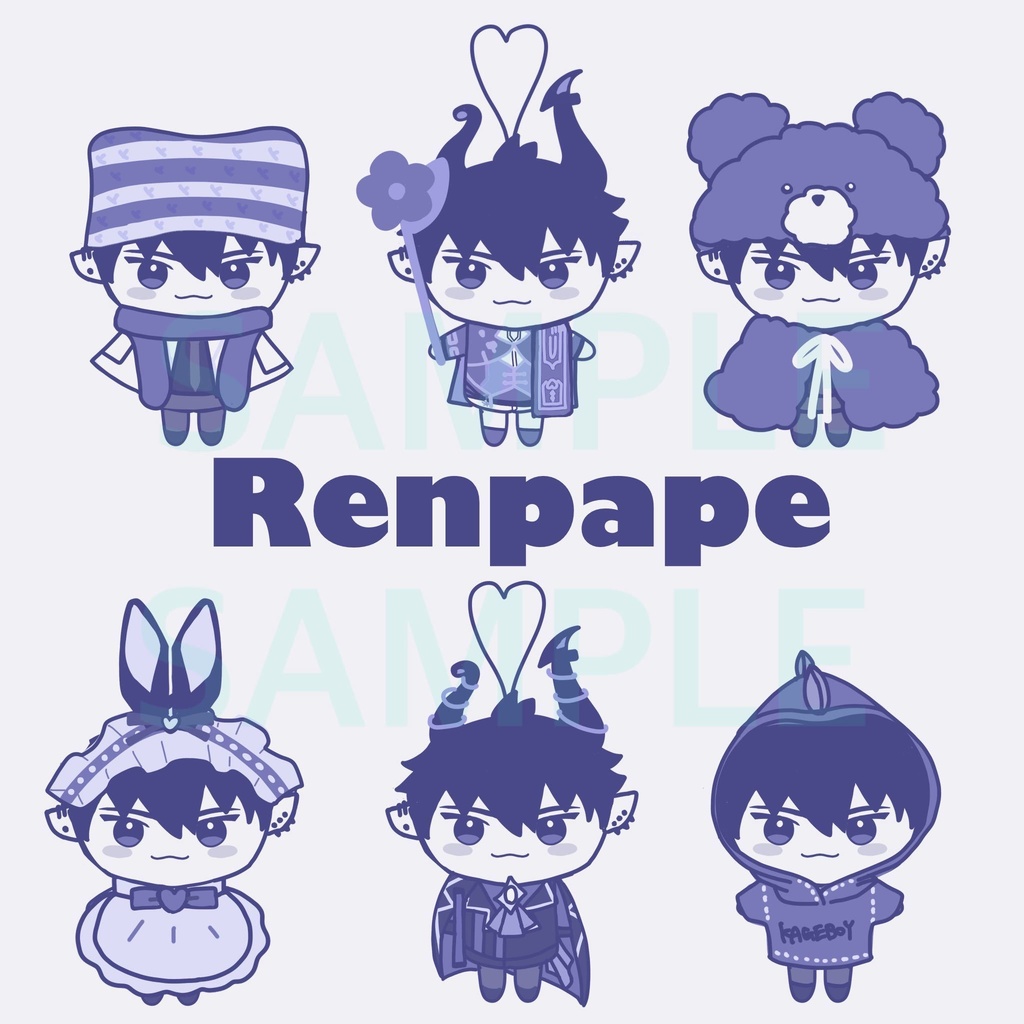 Renpapeポストカード