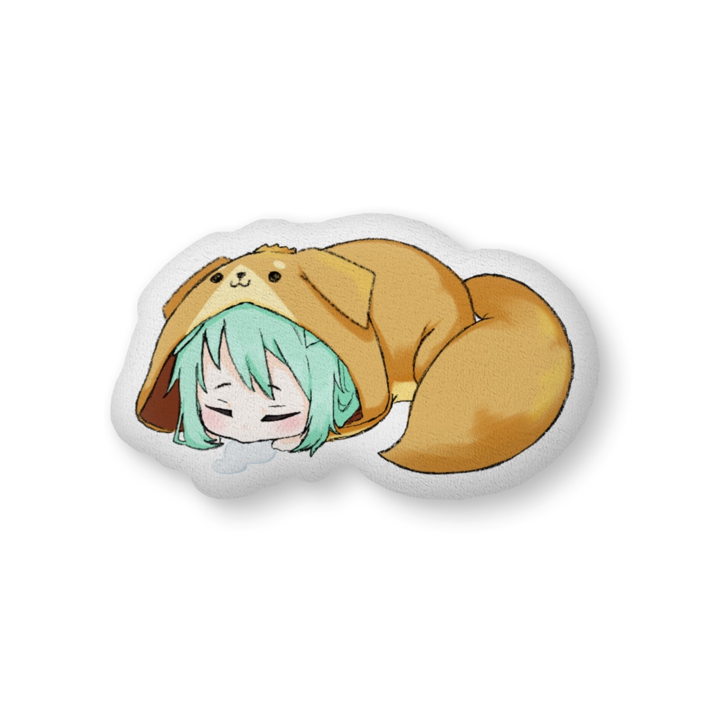 ねむもりクッション(Cushion of sleepy Inumori)