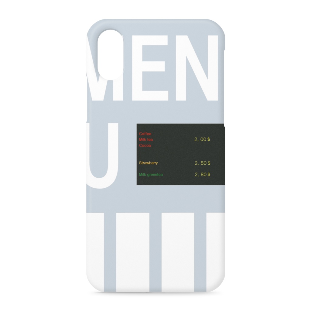 "Black&White originals" -iPhoneケース-