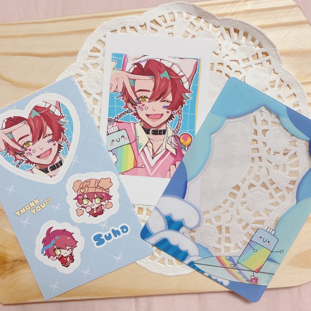 【非公式】チェキ風カード 浮奇 スハ