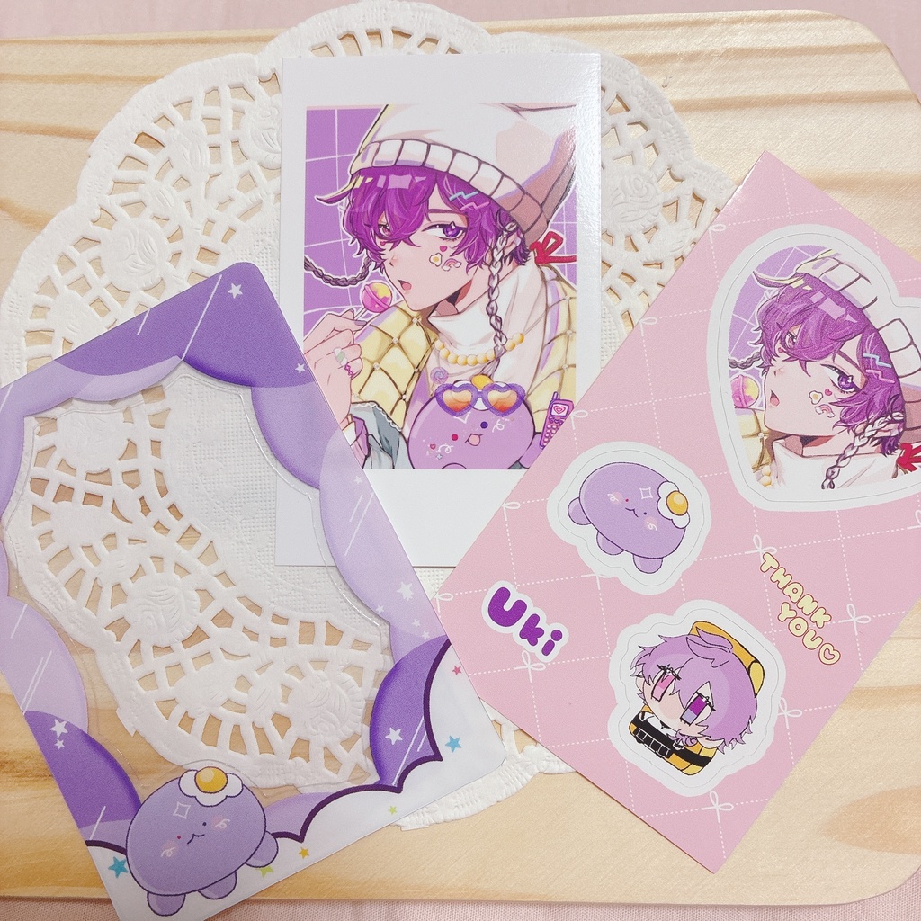 【非公式】チェキ風カード 浮奇 スハ