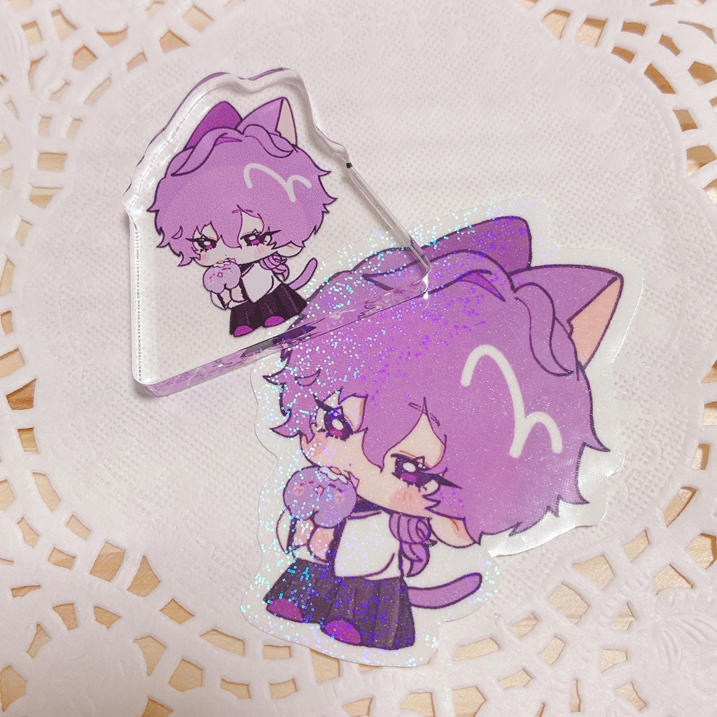 【非公式】にじさんじ ミニアクリルスタンド 浮奇 スハ