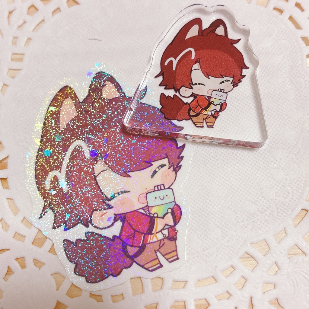 【非公式】にじさんじ ミニアクリルスタンド 浮奇 スハ