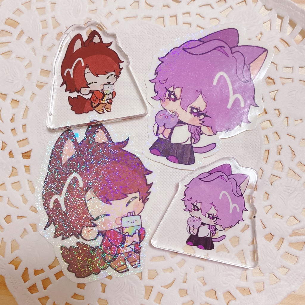 【非公式】にじさんじ ミニアクリルスタンド 浮奇 スハ