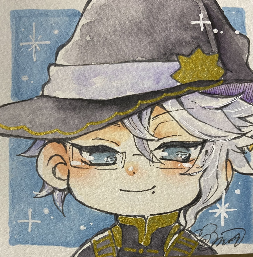 ツイステ　アナログイラスト