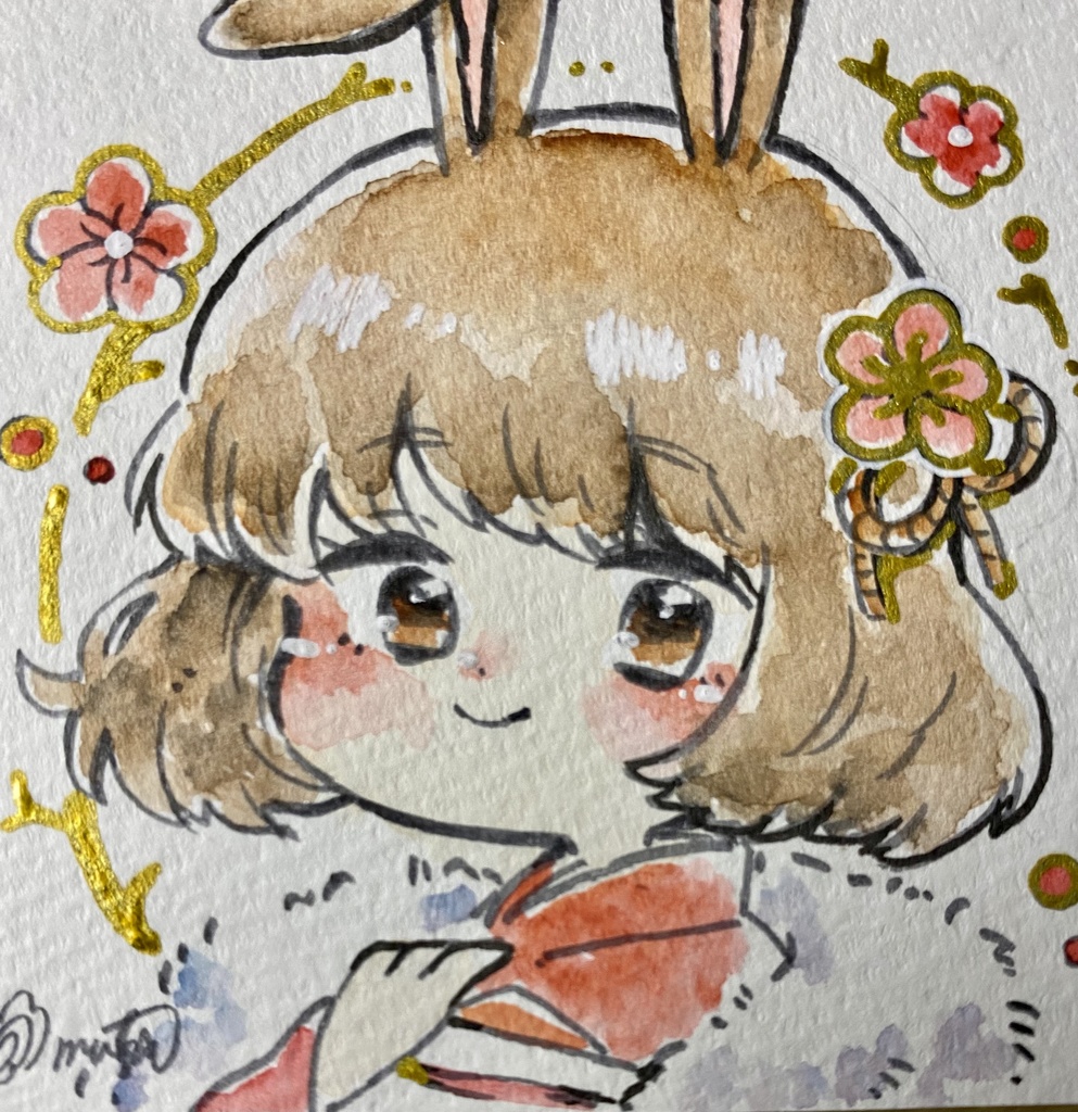 オリジナル　アナログイラスト