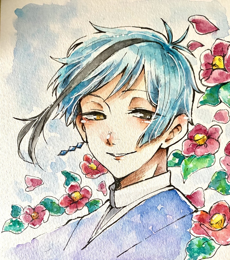 ツイステ　アナログイラスト