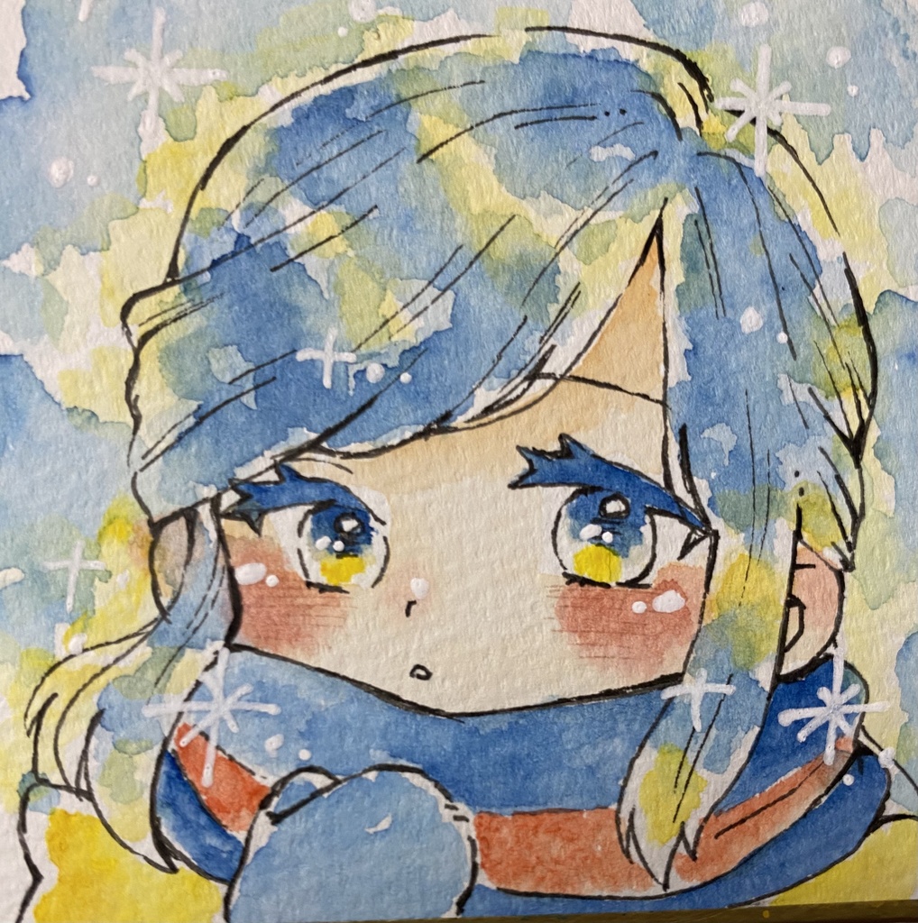 ポケモン　アナログイラスト