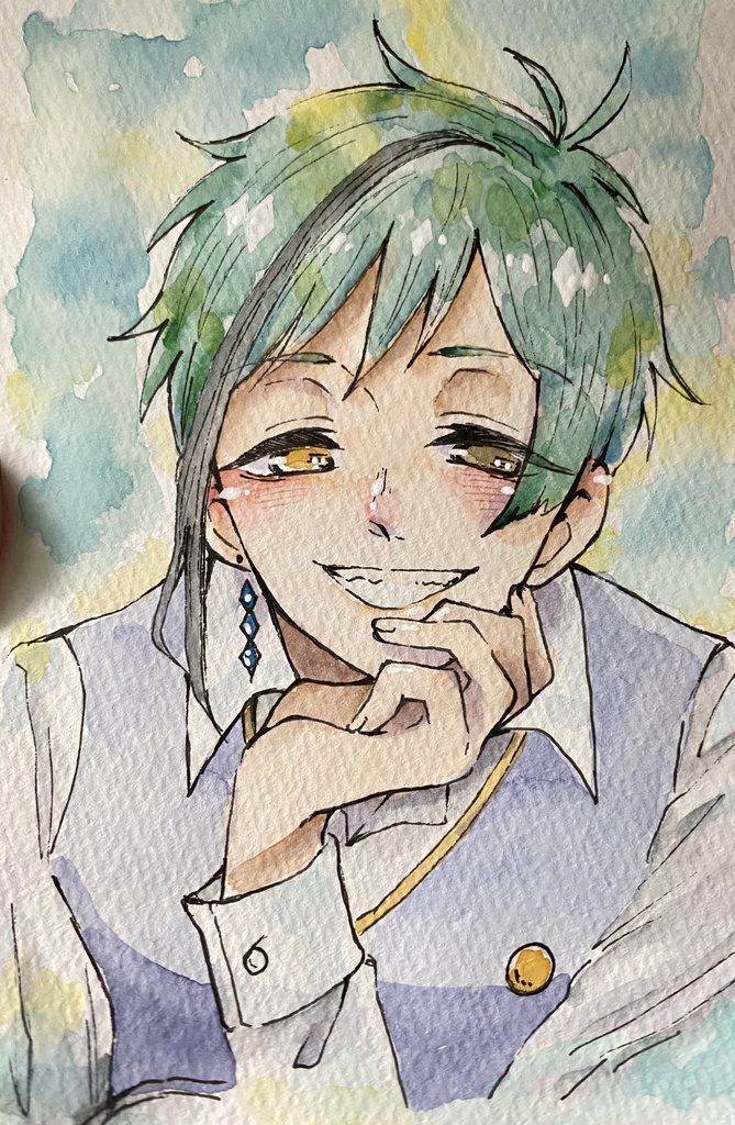 ツイステ　アナログイラスト