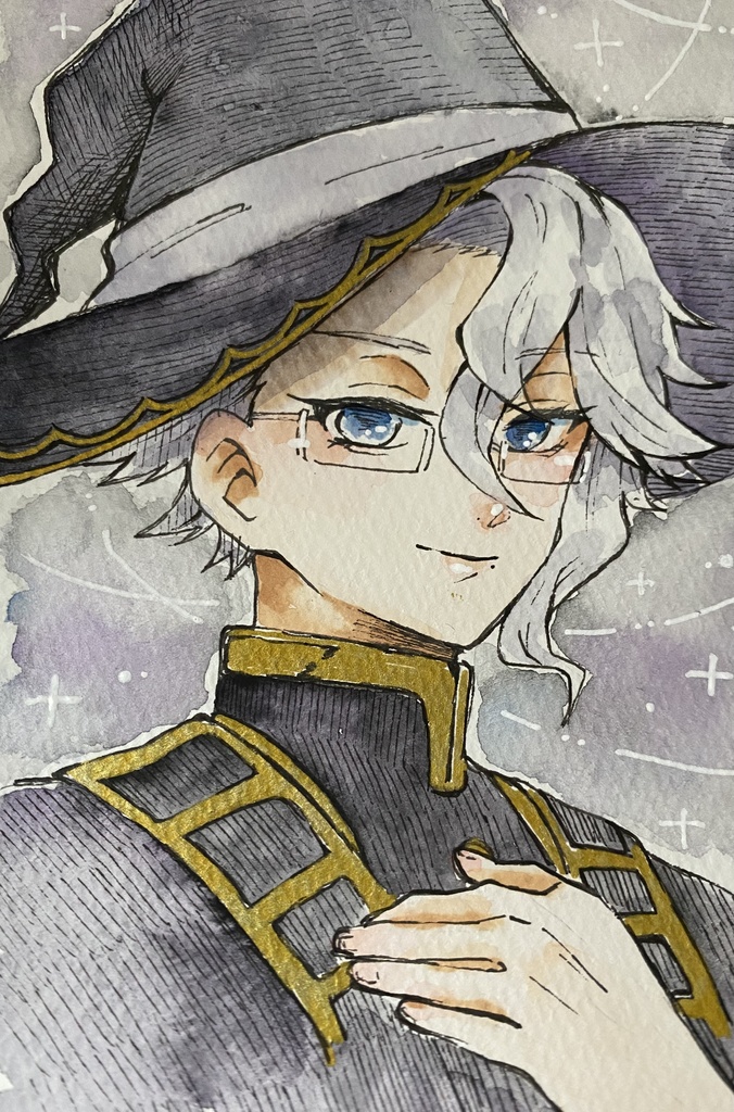 ツイステ　アナログイラスト