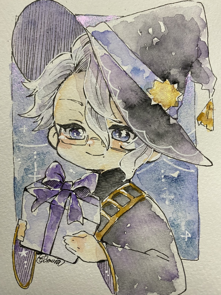 ハガキサイズ　イラスト