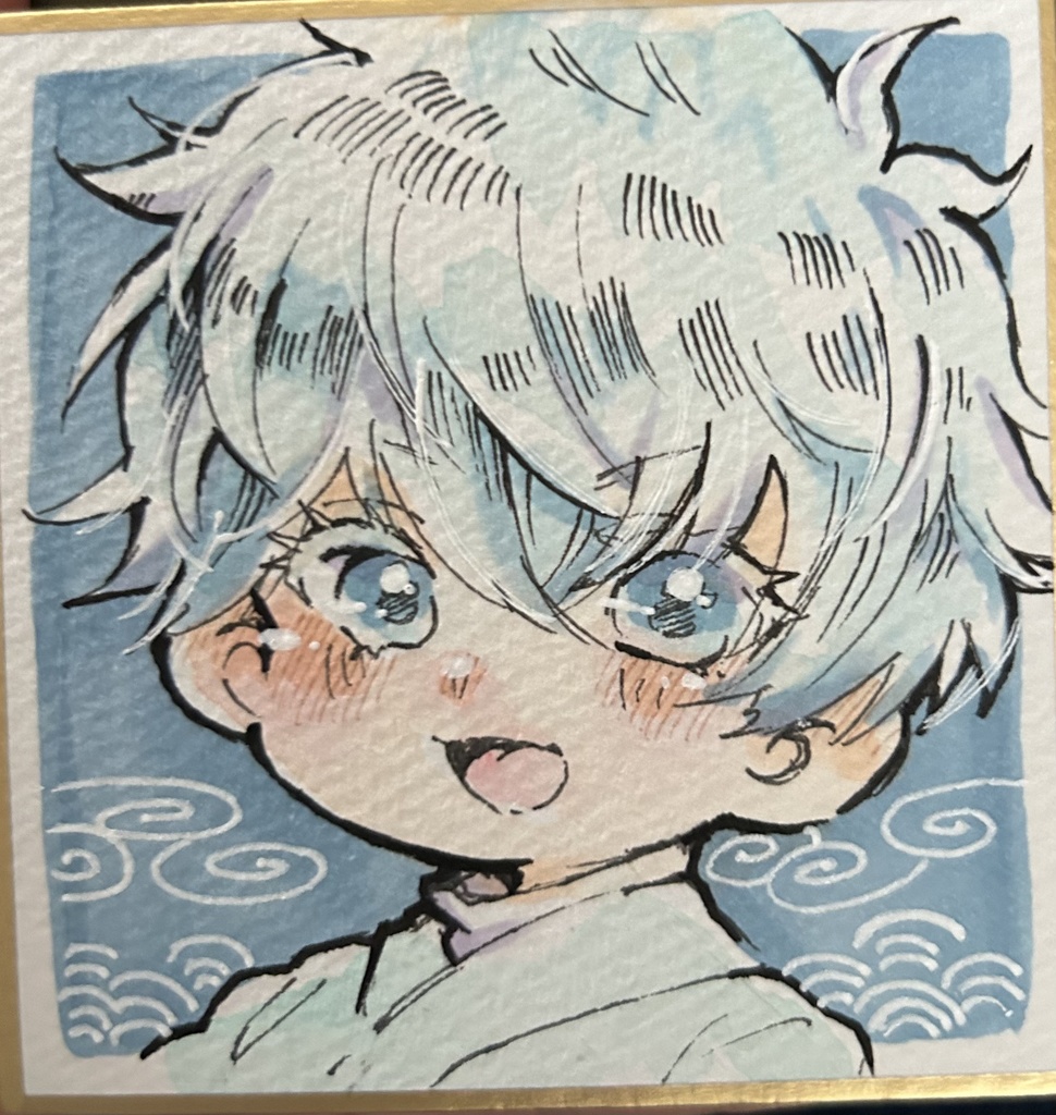 呪術廻戦　アナログイラスト