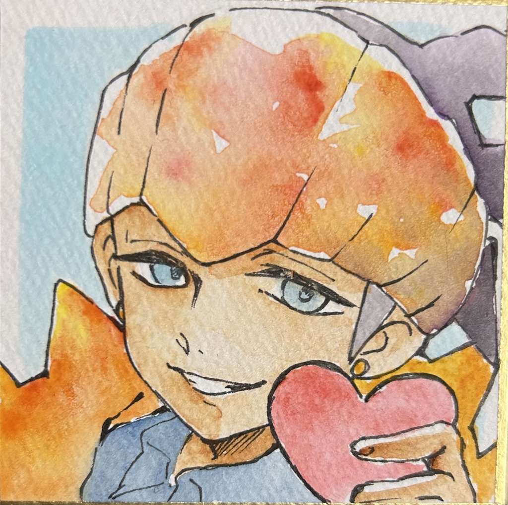 ポケモン　アナログイラスト