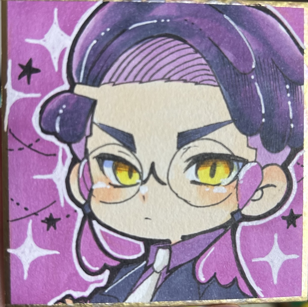 カラスバ　アナログイラスト