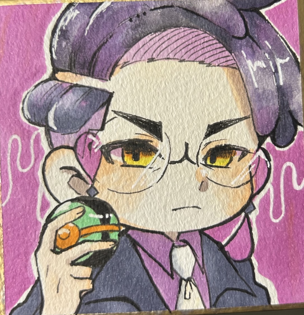 カラスバ アナログイラスト