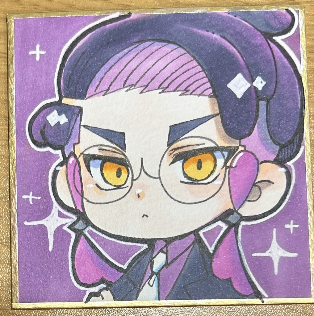 カラスバ　アナログイラスト