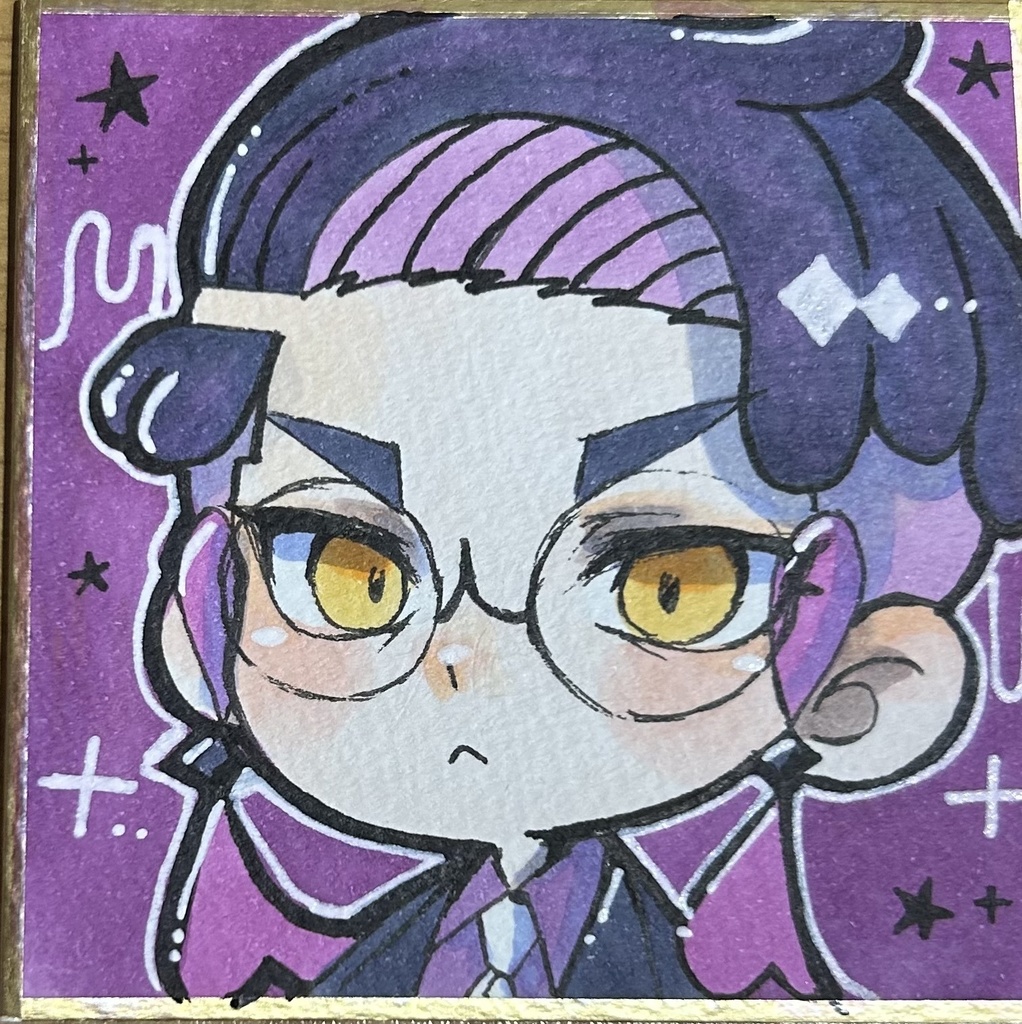 カラスバ　アナログイラスト