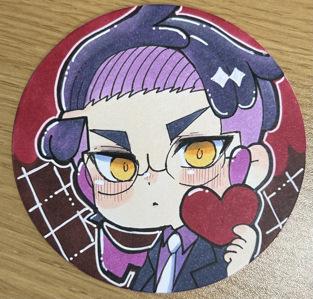 バレンタインイラスト　カラスバ