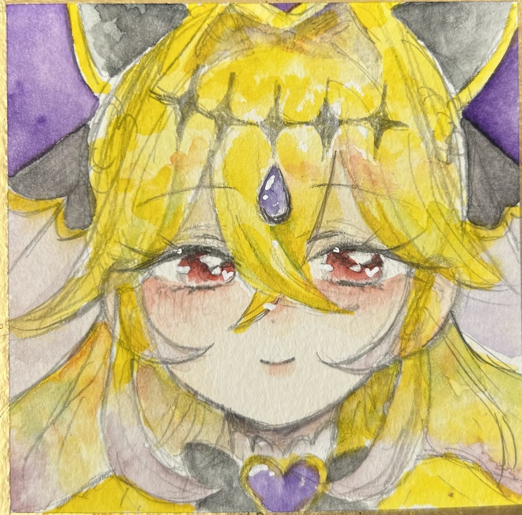 プリキュア　アナログイラスト