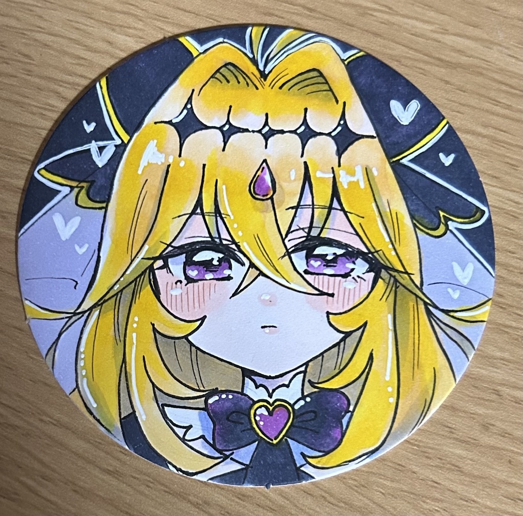 キュアアルカナシャドウ　アナログイラスト