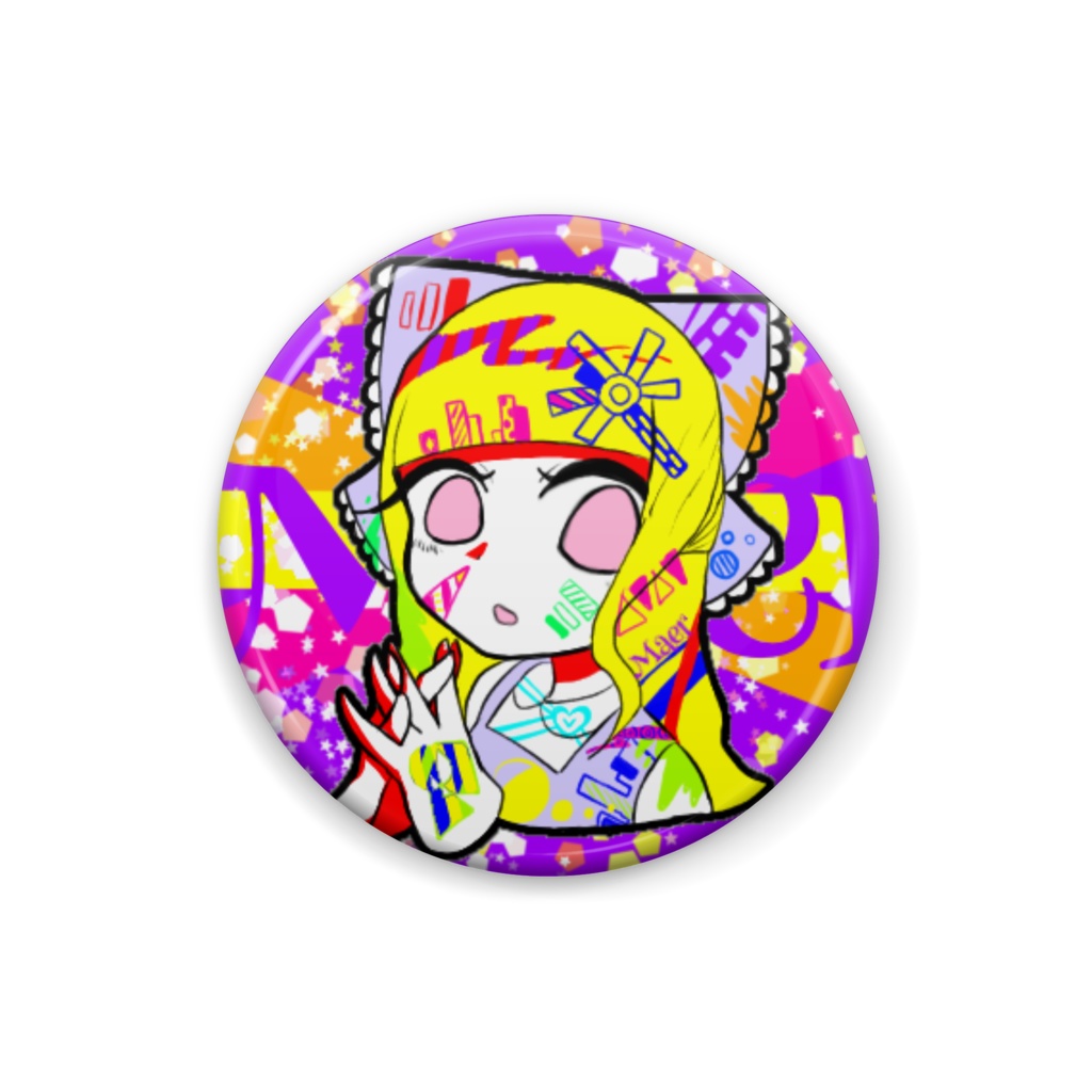 メア 缶バッジ