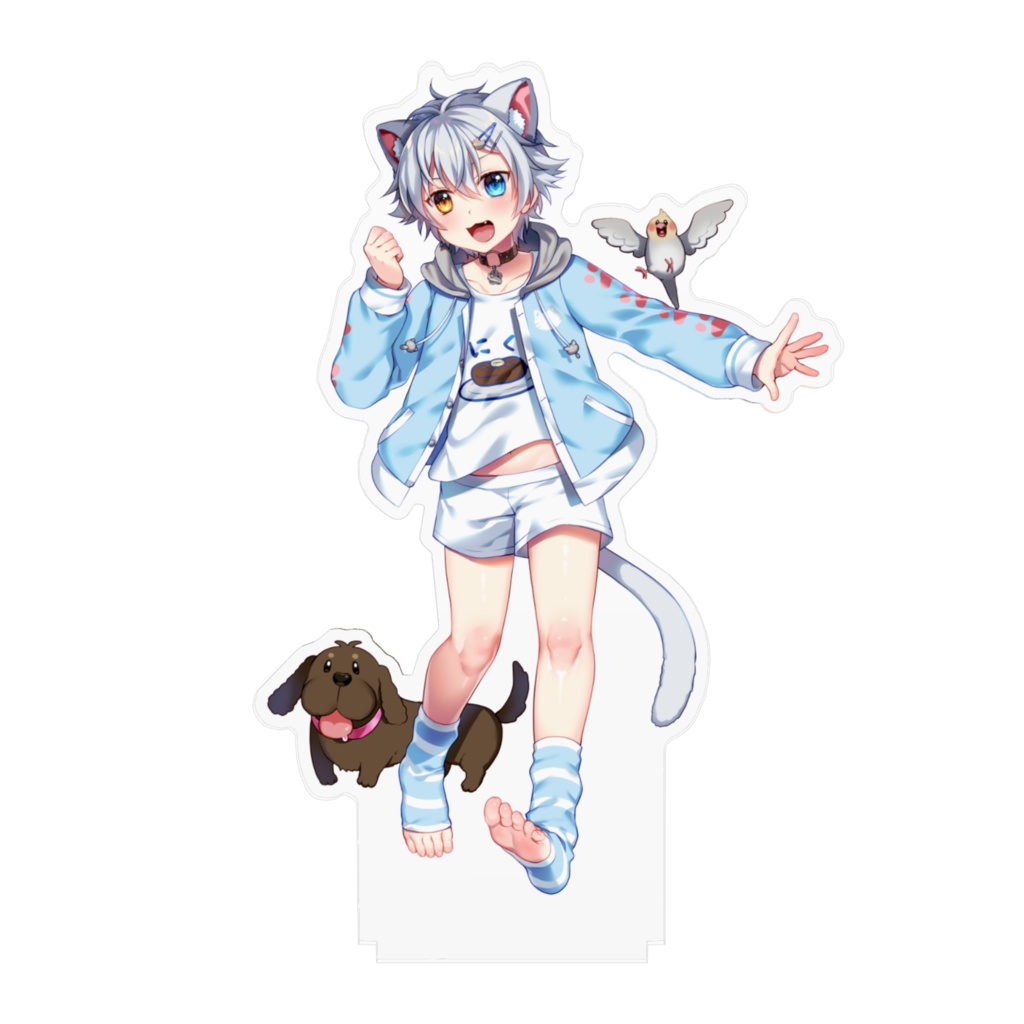 ぎんじろ。アクリルフィギュア