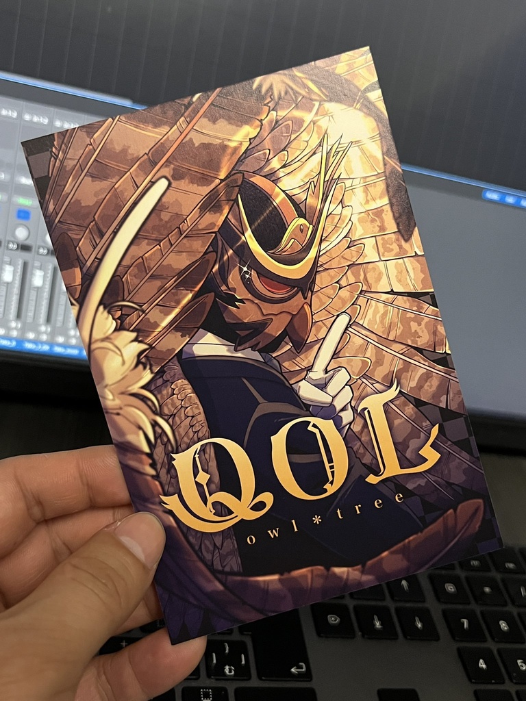 owl*tree 2nd mini Album QOL DLカード サイン入り