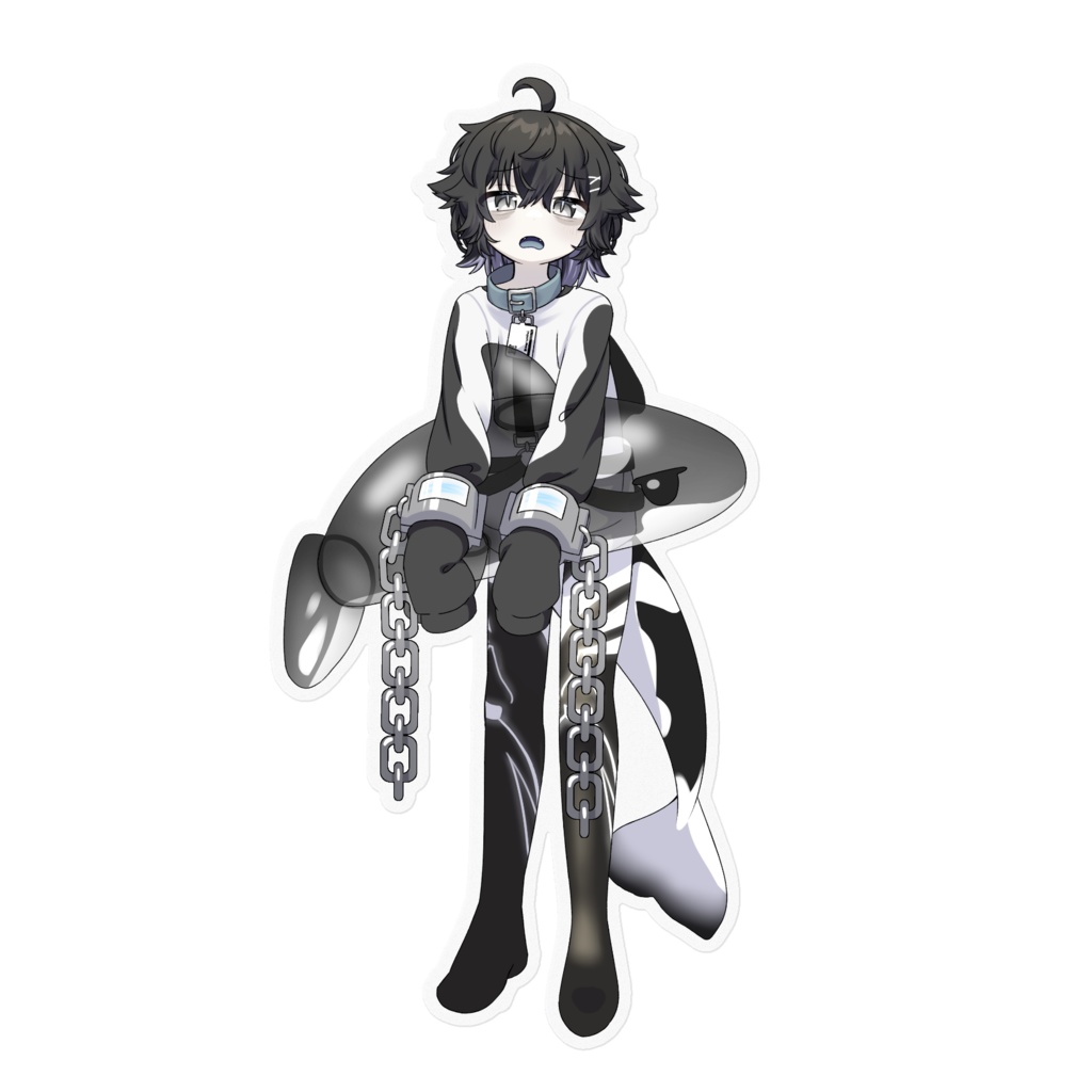 紐海こーど 立ち絵ステッカー