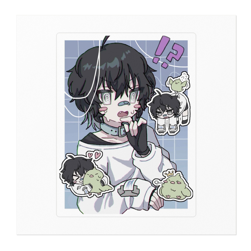 紐海こーど 旧モデルステッカー