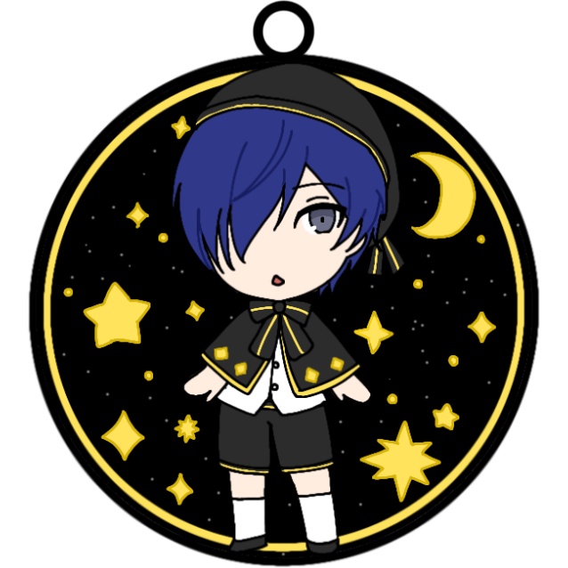 P3主アクリルキーホルダー