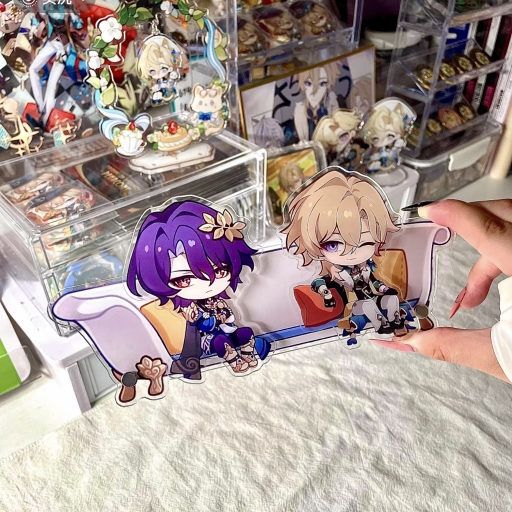 崩壊スターレイル　アクスタセット　アベンチュリン　レイシオ