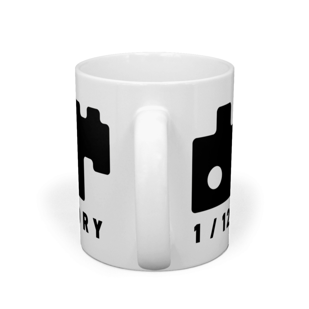 めだまやロゴマグカップ