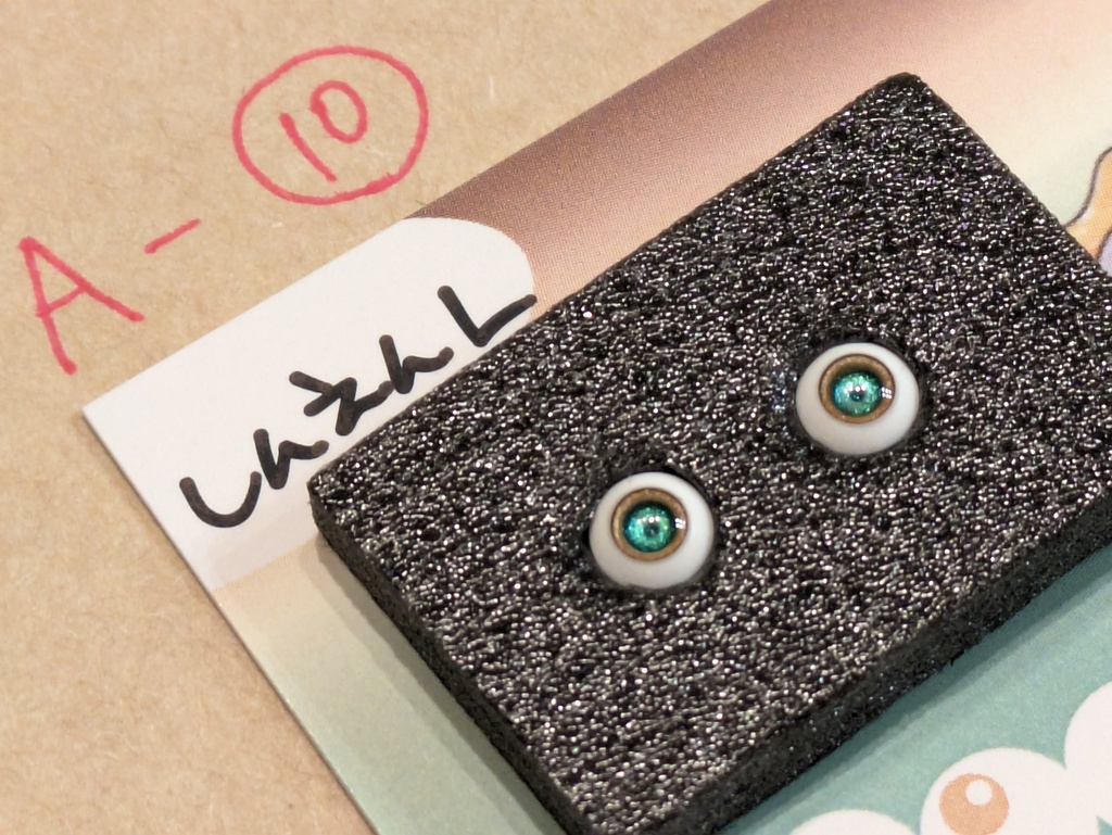 Φ5mmドールアイ【いろいろカラー A 】 2個1セット