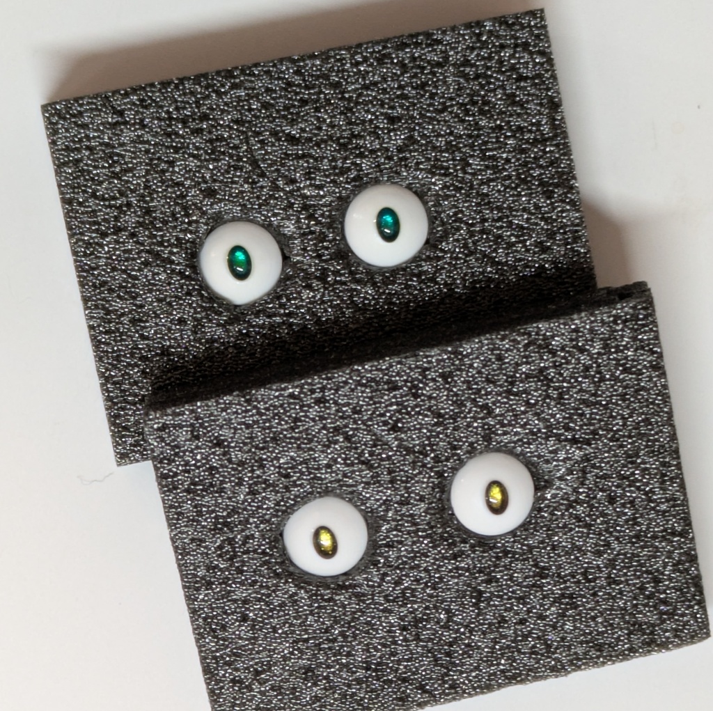 3月初旬予定   Φ5mmドールアイ【三白眼だえんSS】　2個1セット